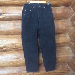 Levi's 560 Black 90s Vintage Loose Fit Tapered Leg Grunge Denim Jean Size 32*x32